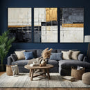 Gold Abstract Wall Art Canvas Print, Modern Luxury Geometric by MyGreatCanvas | Canvas Wall Art Prints | Photo Prints & Wall Decor
