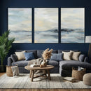 Abstract Coastal Landscape Wall Art Canvas Print – Soft Blue by MyGreatCanvas | Canvas Wall Art Prints | Photo Prints & Wall Decor