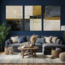 Abstract Gold and Black Wall Art Canvas Print – Modern by MyGreatCanvas | Canvas Wall Art Prints | Photo Prints & Wall Decor