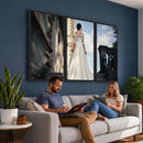Custom Canvas Print, Personalized Photo Wall Art Unique