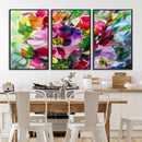 Oil Flower Abstract Canvas Print by MyGreatCanvas | Canvas Wall Art Prints | Photo Prints & Wall Decor