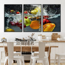 Kithen Vegetables World Wall Art Canvas Print