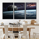Space and Planet Canvas Print by MyGreatCanvas | Canvas Wall Art Prints | Photo Prints & Wall Decor