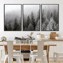 Big Foggy Forest and Misty Trees Forest Wall Art Canvas by MyGreatCanvas | Canvas Wall Art Prints | Photo Prints & Wall Decor
