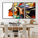 Profile Colors Canvas Print by MyGreatCanvas | Canvas Wall Art Prints | Photo Prints & Wall Decor