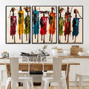 Abstract African Women Wall Art Canvas Print by MyGreatCanvas | Canvas Wall Art Prints | Photo Prints & Wall Decor