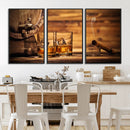 Rustic Whiskey and Barrel Canvas Print by MyGreatCanvas | Canvas Wall Art Prints | Photo Prints & Wall Decor