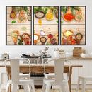 Kitchen Spice on the Table Wall Art, Kitchen Spice Wall Art by MyGreatCanvas | Canvas Wall Art Prints | Photo Prints & Wall Decor
