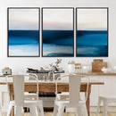 Dark Blue Abstract Wall Art Canvas Print by MyGreatCanvas | Canvas Wall Art Prints | Photo Prints & Wall Decor