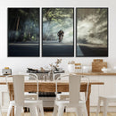 Cycling Road Bike in the Morning, Cycling Road Bike Canvas by MyGreatCanvas | Canvas Wall Art Prints | Photo Prints & Wall Decor