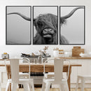 Texas Cow Wall Art Canvas, Texas Longhorn Cattle Canvas by MyGreatCanvas | Canvas Wall Art Prints | Photo Prints & Wall Decor