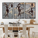 Abstract African Womens Art Canvas Print by MyGreatCanvas | Canvas Wall Art Prints | Photo Prints & Wall Decor