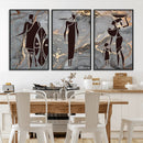 African American Wall Art – Elegant African Women Canvas