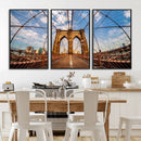 Brooklyn Bridge Manhattan Wall Art Canvas Print by MyGreatCanvas | Canvas Wall Art Prints | Photo Prints & Wall Decor
