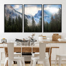 Half Dome Yosemite Calinia Wall Art Canvas Print El Capitan by MyGreatCanvas | Canvas Wall Art Prints | Photo Prints & Wall Decor