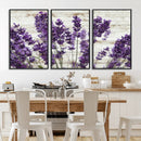 Lavender Canvas Wall Art Flower Print