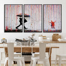 Banksy Wall Art Canvas Print, Framed Graffiti Art Picture by MyGreatCanvas | Canvas Wall Art Prints | Photo Prints & Wall Decor