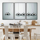 Newton's Cradle Wall Art Canvas Print, Framed Newton Cradle