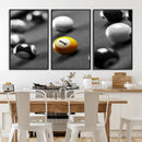 Wall Art Pool Table and Balls Canvas Print by MyGreatCanvas | Canvas Wall Art Prints | Photo Prints & Wall Decor