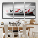 Framed Luck Poker Cards Canvas – Modern Triptych Wall Art,