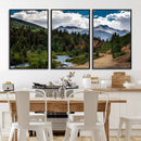 San Juan Nal Forest Wall Art Landscape Canvas Print