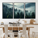 Captivating Misty Forest Wall Art Premium Canvas Print a by MyGreatCanvas | Canvas Wall Art Prints | Photo Prints & Wall Decor