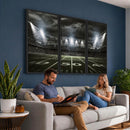 American Football Stadium Wall Art Canvas Print, Stadium