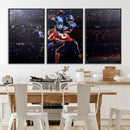 American Football Wall Art Canvas Print, Stadium Sport Wall by MyGreatCanvas | Canvas Wall Art Prints | Photo Prints & Wall Decor