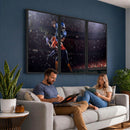 American Football Wall Art Canvas Print, Stadium Sport Wall
