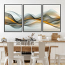 Abstract Wave Canvas Wall Art – Fluid Contemporary Elegance by MyGreatCanvas | Canvas Wall Art Prints | Photo Prints & Wall Decor