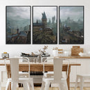 Disney Castle Wall Art Canvas Print, Living Kids Home Room