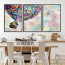 Up Pixar Poster, Look Up Pixar Wall Art, Up Pixar Canvas,