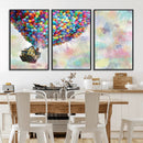 Up Pixar Poster, Look Up Pixar Wall Art, Up Pixar Canvas,
