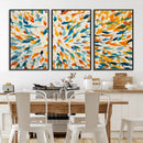 Colorful Fish Wall Art Print – Abstract Ocean-Inspired Wall
