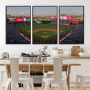 Los Angeles Angels Baseball Canvas Print - Anaheim Angel