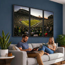 Oregon Stadium Canvas Wall Art - Captivating Game Day Scene