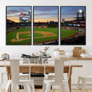 Citizens Bank Park Philadelphia Phillies Wall Art Canvas |