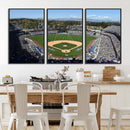 Los Angeles Dodgers Dodger Stadium Wall Art Canvas Print -