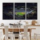 Los Angeles Dodgers Dodger Stadium Wall Art Canvas Print -