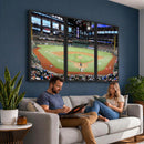 Texas Rangers Baseball Team Print - Arlington Globe Life
