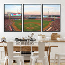 Cincinnati Reds Baseball Print Canvas- Cincinnati