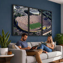 Michigan Wolverines Football Team Print - Ann Arbor Michigan
