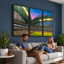 Milwaukee Brewers Baseball Team Print Canvas- American