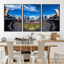 San Diego Padres Baseball Team Print - Petco Park Stadium by MyGreatCanvas | Canvas Wall Art Prints | Photo Prints & Wall Decor