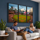 St. Louis Cardinals Baseball Team Print - Busch Stadium Wall
