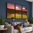 Oakland Athletics Baseball Team Print - Oakland Coliseum