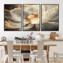 Abstract Floral Wall Art Canvas Print