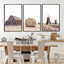 Farm Prints Set, Set of 3 Farmhouse Wall Art, Country House by MyGreatCanvas | Canvas Wall Art Prints | Photo Prints & Wall Decor