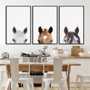 Horse Prints Set, Set of 3 Horse Wall Art, Horses Portraits, by MyGreatCanvas | Canvas Wall Art Prints | Photo Prints & Wall Decor