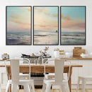 Abstract Ocean Wall Art - Boat Wall Art Canvas Print by MyGreatCanvas | Canvas Wall Art Prints | Photo Prints & Wall Decor